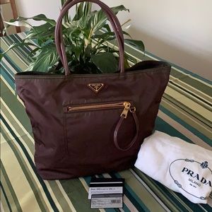 Authentic-Tessuto-Prada Shoulder Bag